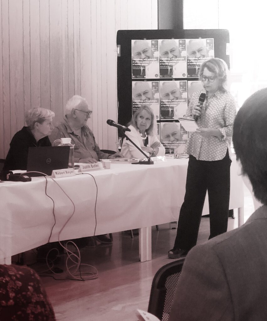 Conference at the Fondation Maison des sciences de l'homme, Paris, 2023.